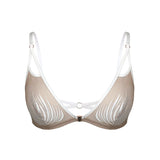 Product thumbnail Ether Bralette Crystal Erin O'Hara x MM - Monique Morin Lingerie