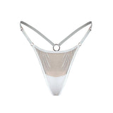 Product thumbnail Ether Micro-G Thong Crystal Erin O'Hara x MM - Monique Morin Lingerie