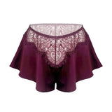 Product thumbnail Moonstruck Shorts Velvet - Monique Morin Lingerie