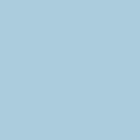 Solid color swatch of a a muted and powdery pale blue