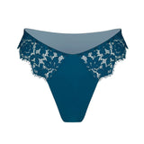 Product thumbnail Frisson Hi Leg Panty Tourmaline - Monique Morin Lingerie