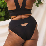 Product thumbnail Caress Brief Avocado - Monique Morin Model 5'7
