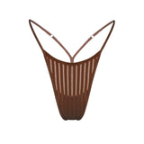 Product thumbnail Vertigo Micro-G Thong Cocoa Wholesale Pre-Order - Monique Morin Lingerie