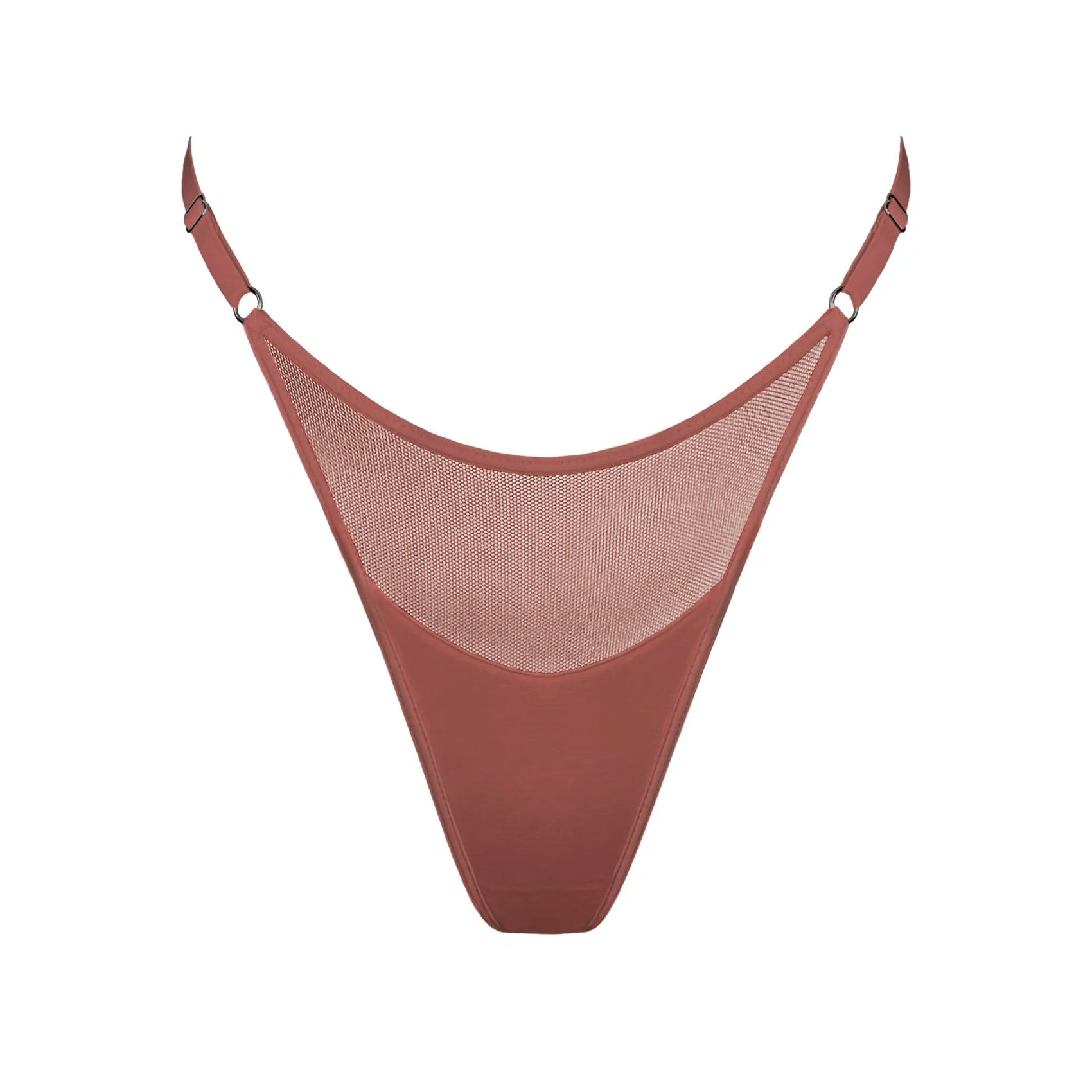 Core Adjustable Thong Sugar - Monique Morin Lingerie