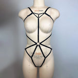 Product thumbnail Frisson Body Harness Electric Magenta Wholesale Pre-Order