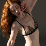 Product thumbnail Elysium Triangle Bralette Obsidian