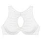 Core Wired Cutout Bra Crystal Monique Morin