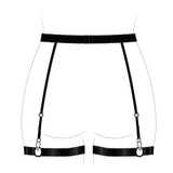 Product thumbnail Elysium Garters Obsidian Monique Morin