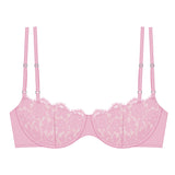 Product thumbnail Frisson Balconette Bra Rose Monique Morin