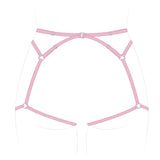 Product thumbnail Frisson Harness Rose Monique Morin Lingerie