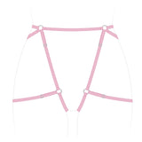 Product thumbnail Frisson Harness Rose Monique Morin Lingerie