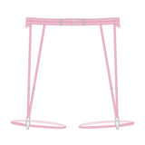 Product thumbnail Frisson Lace Garters Rose Monique Morin