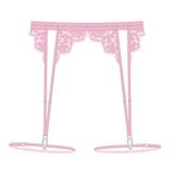 Product thumbnail Frisson Lace Garters Rose Monique Morin