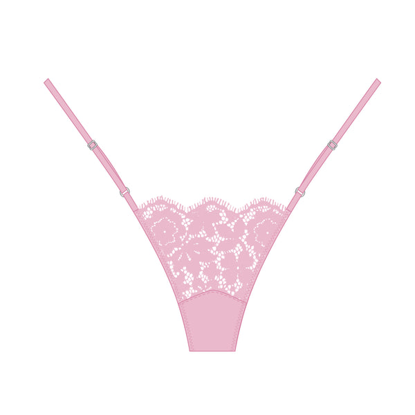 Frisson Micro-G Thong Rose