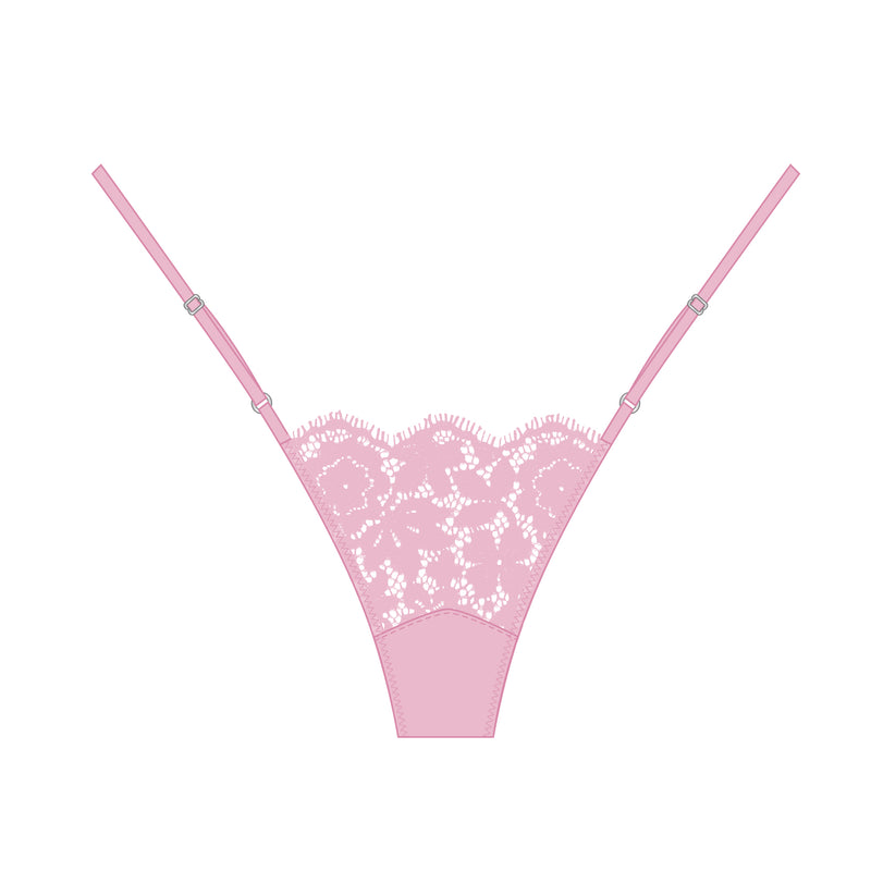 Frisson Micro-G Thong Rose
