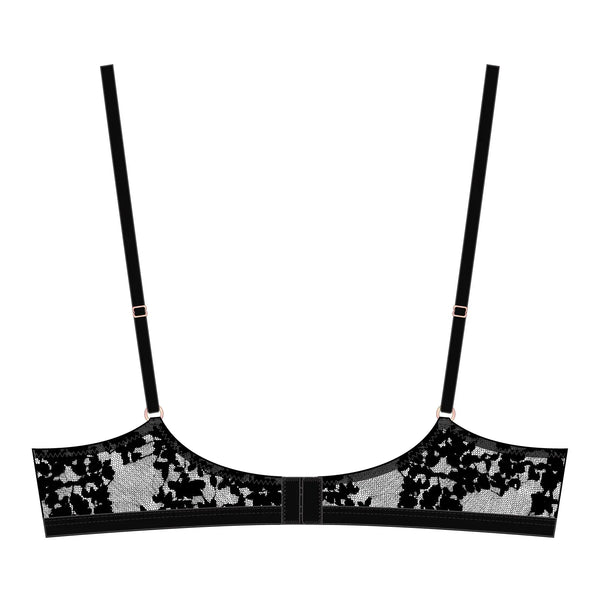 Hologram Bralette Black Monique Morin
