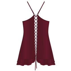 Moonstruck Satin Chemise Velvet Monique Morin