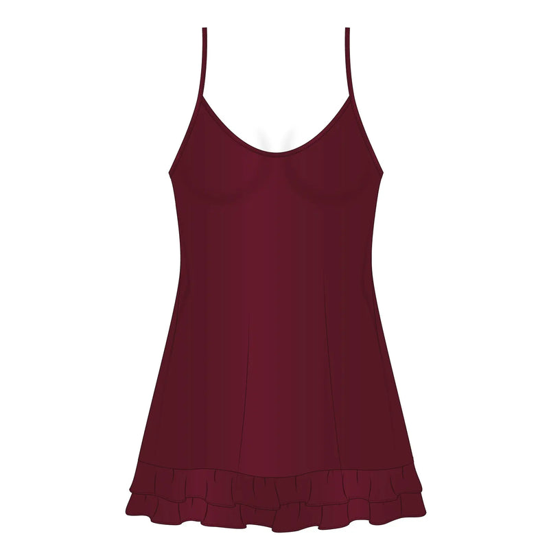 Moonstruck Satin Chemise Velvet Monique Morin