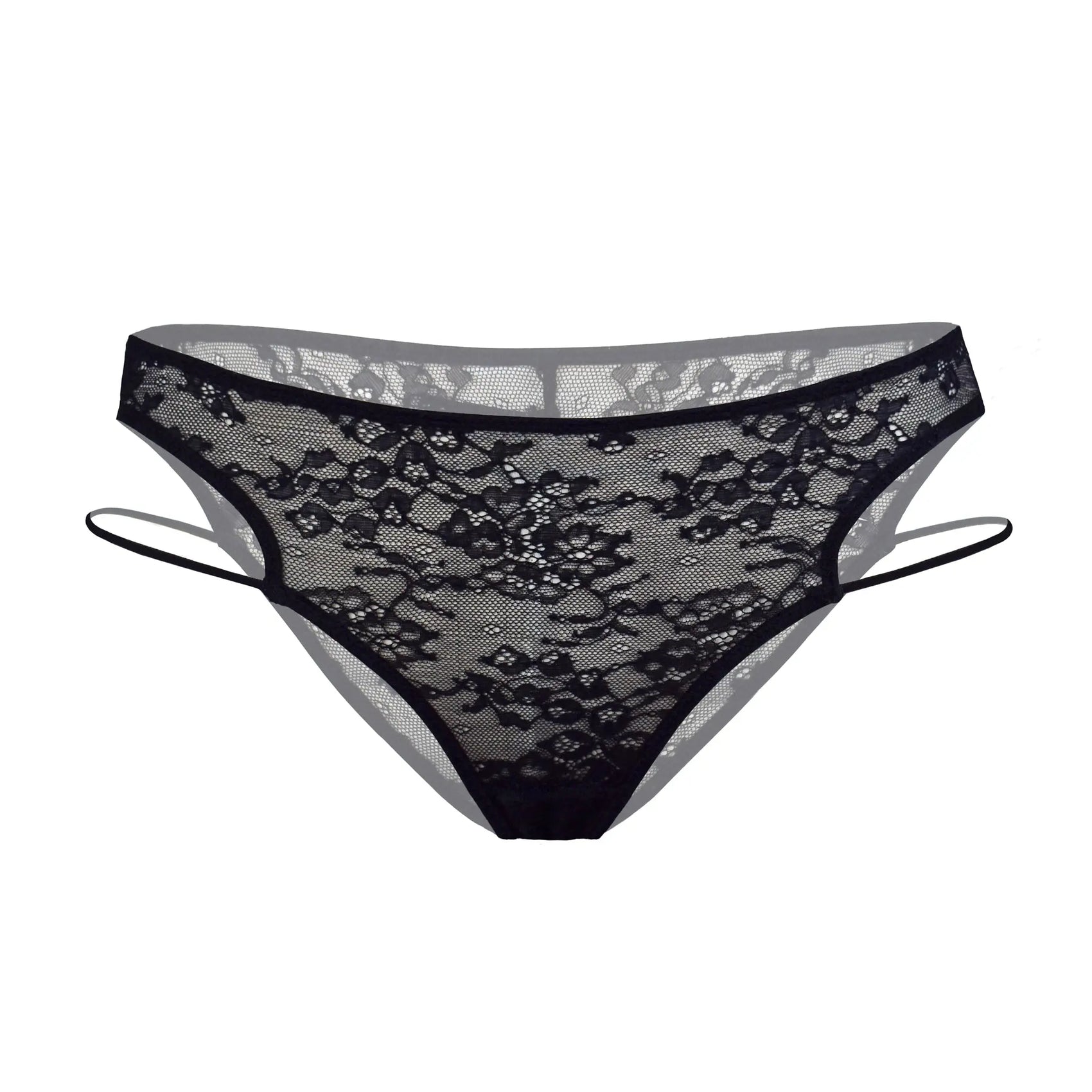 Amphitrite Low Rise Cheeky Panty Black - Monique Morin Lingerie