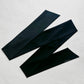 Black stretch satin blindfold