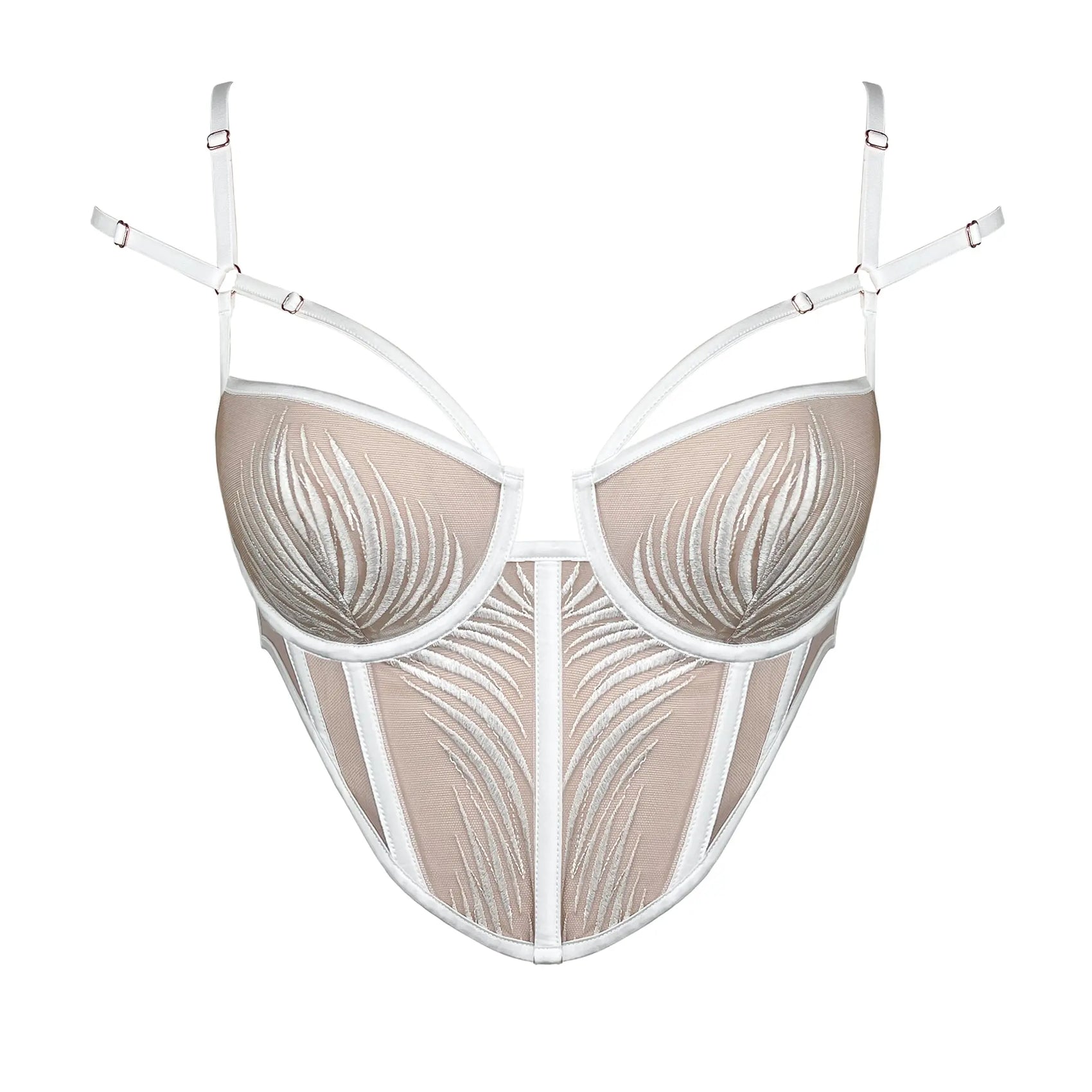 Ether Bustier Crystal Erin O'Hara x MM - Monique Morin Lingerie