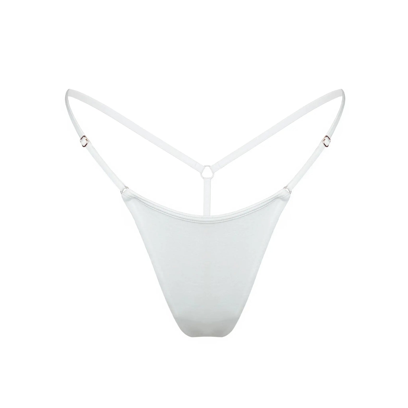 Caress Micro-G String Crystal - Monique Morin Lingerie
