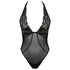 Echo Bodysuit Black - Monique Morin Lingerie