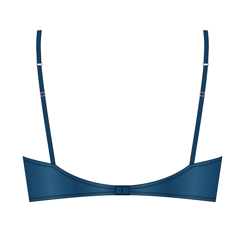 Echo Wired Bra Abyss Blue Wholesale Pre-Order