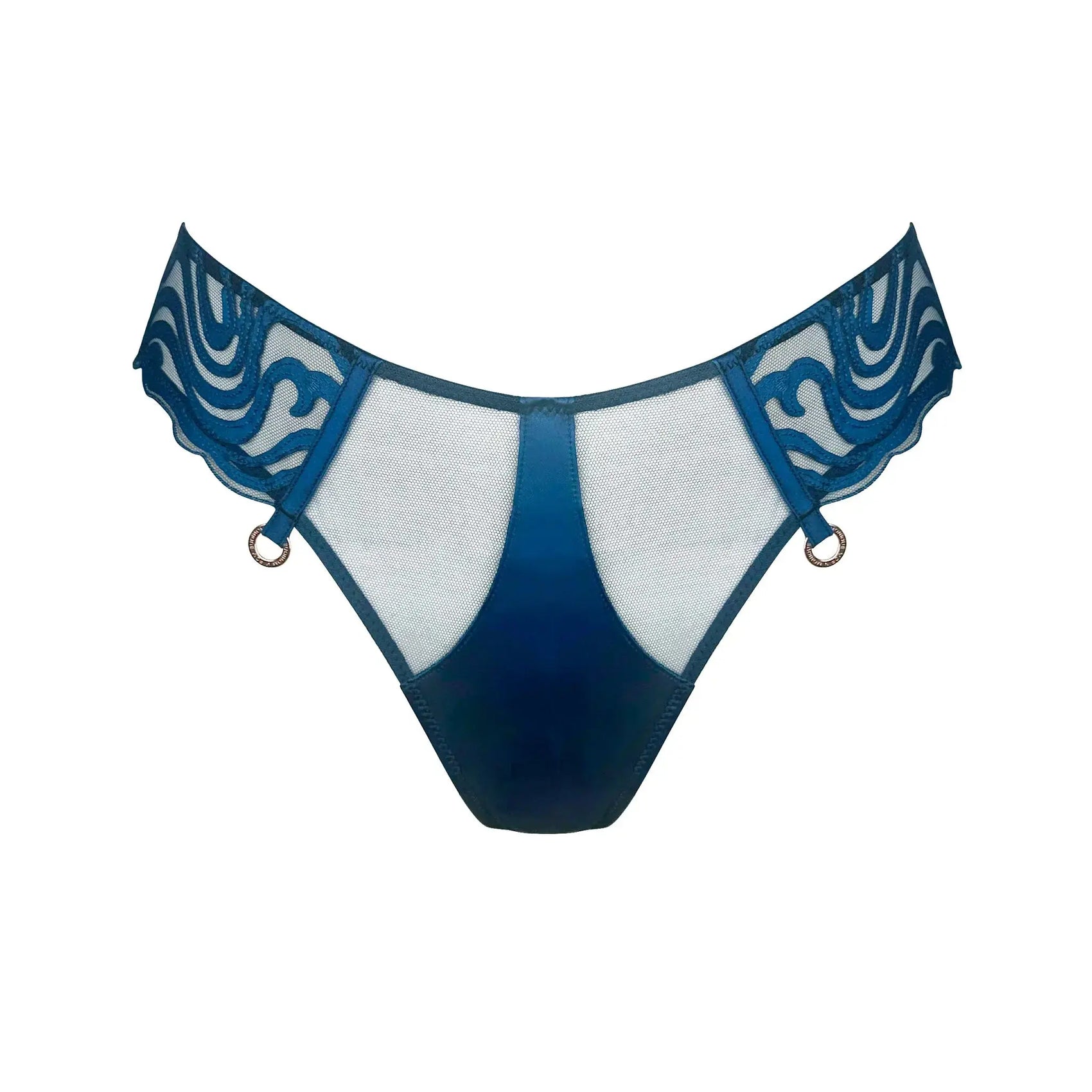 Echo Cheeky Abyss Blue - Monique Morin Lingerie