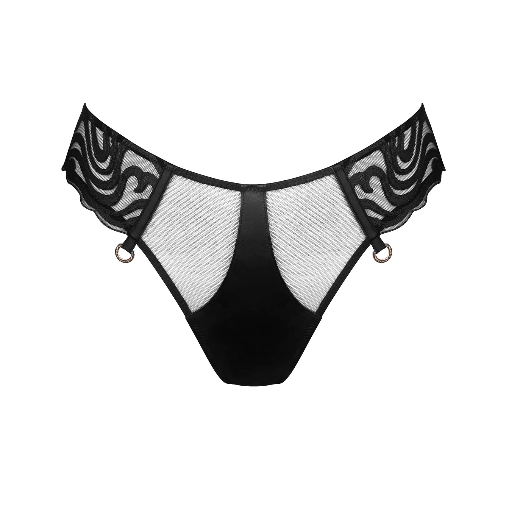 Echo Cheeky Black - Monique Morin Lingerie
