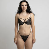 Product thumbnail Echo Thong Black Wholesale Pre-Order