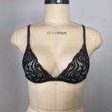 Product thumbnail Echo Triangle Bralette Black Wholesale Pre-Order