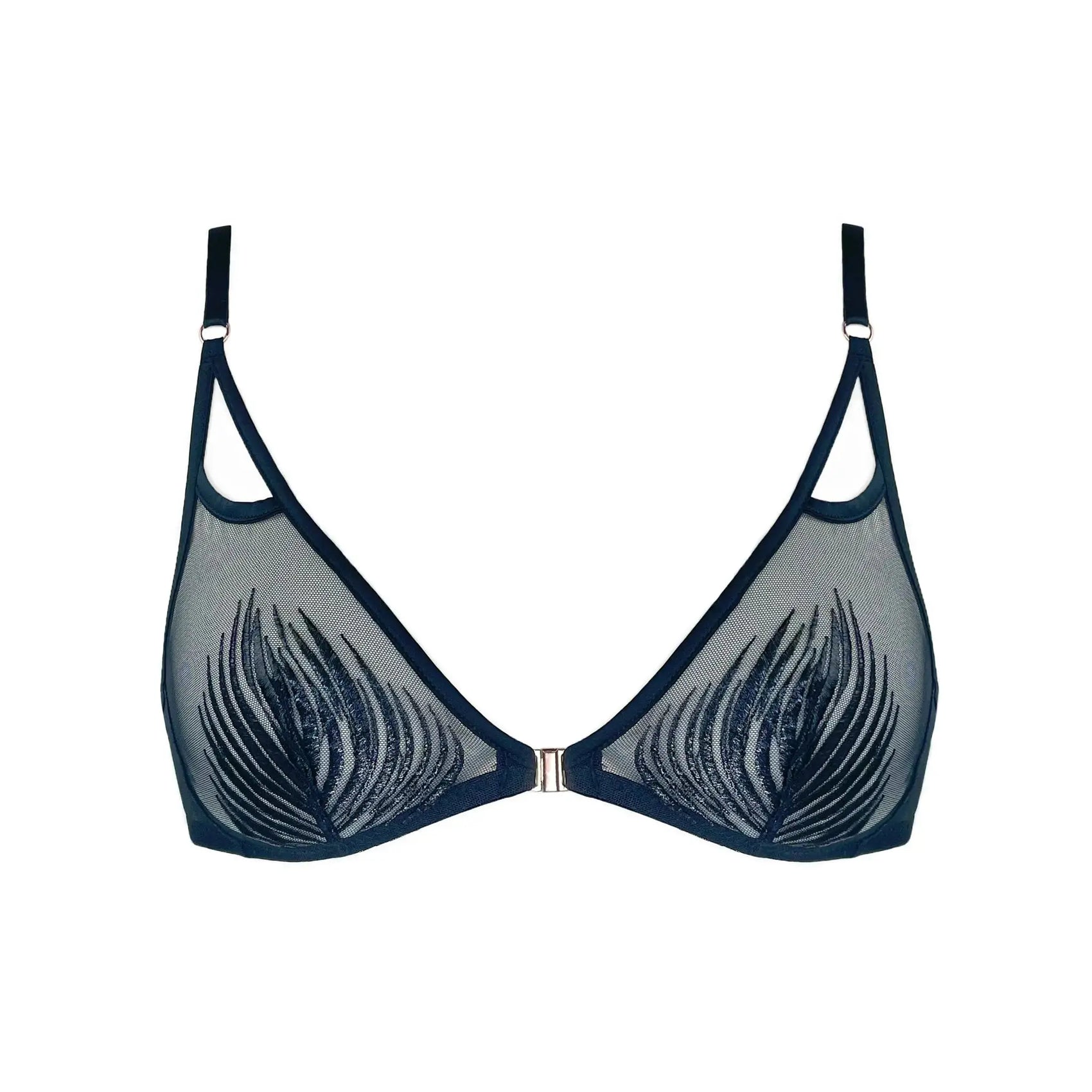 Ether Bralette Black Erin O'Hara x MM - Monique Morin Lingerie