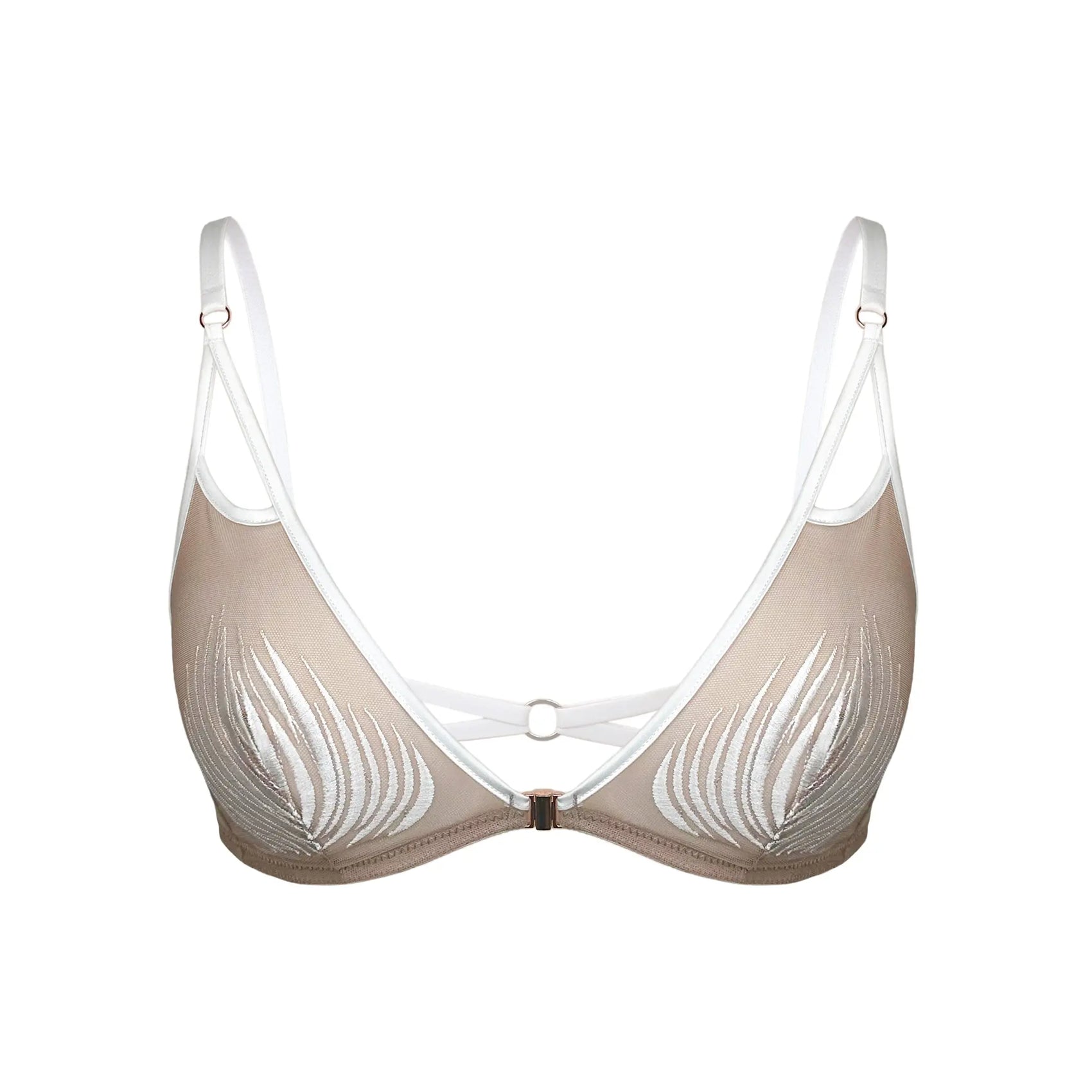 Ether Bralette Crystal Erin O'Hara x MM - Monique Morin Lingerie