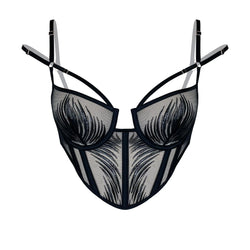 Ether Bustier Black Erin O'Hara x MM