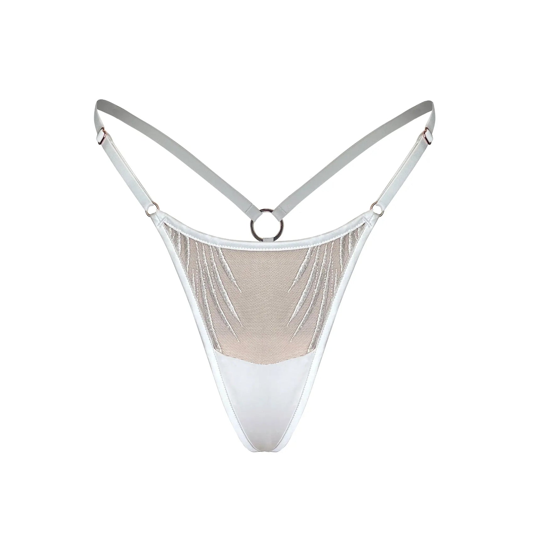 Ether Micro-G Thong Crystal Erin O'Hara x MM - Monique Morin Lingerie