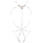Frisson Body Harness Crystal Monique Morin