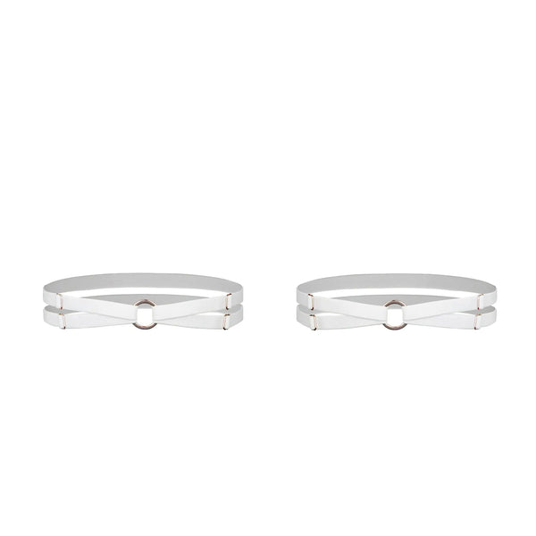 Frisson Leg Garters Crystal