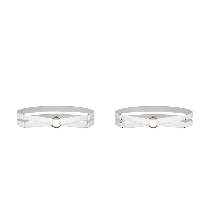 Frisson Leg Garters Crystal