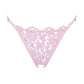 Frisson Thong Ouvert Rose - Monique Morin Lingerie