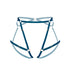 Frisson Harness Tourmaline - Monique Morin Lingerie
