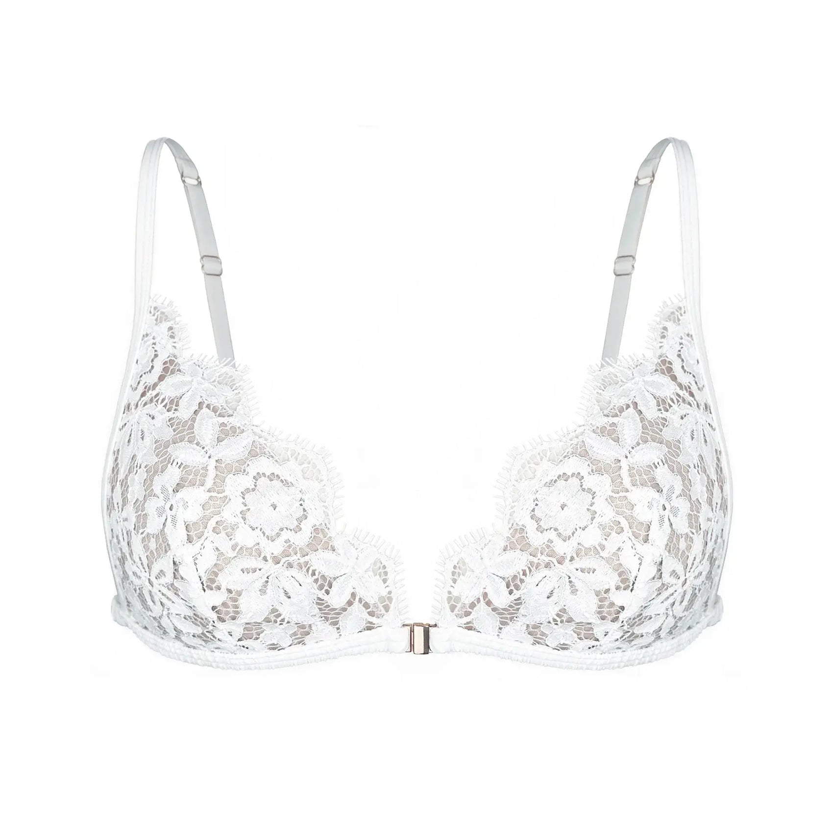 Frisson Triangle Bralette Crystal Monique Morin