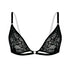 Hologram Bralette Black - Monique Morin Lingerie