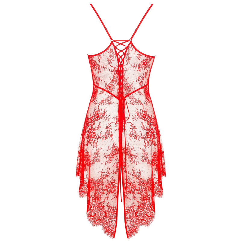 Moonstruck Chemise Fire Red