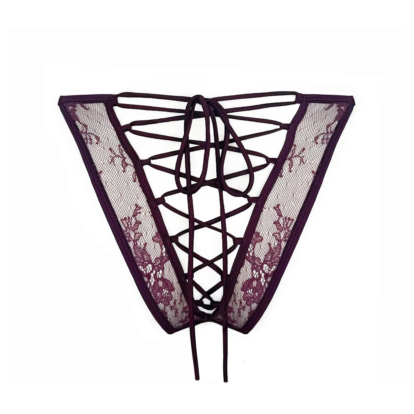 Moonstruck Bikini Velvet - Monique Morin Lingerie