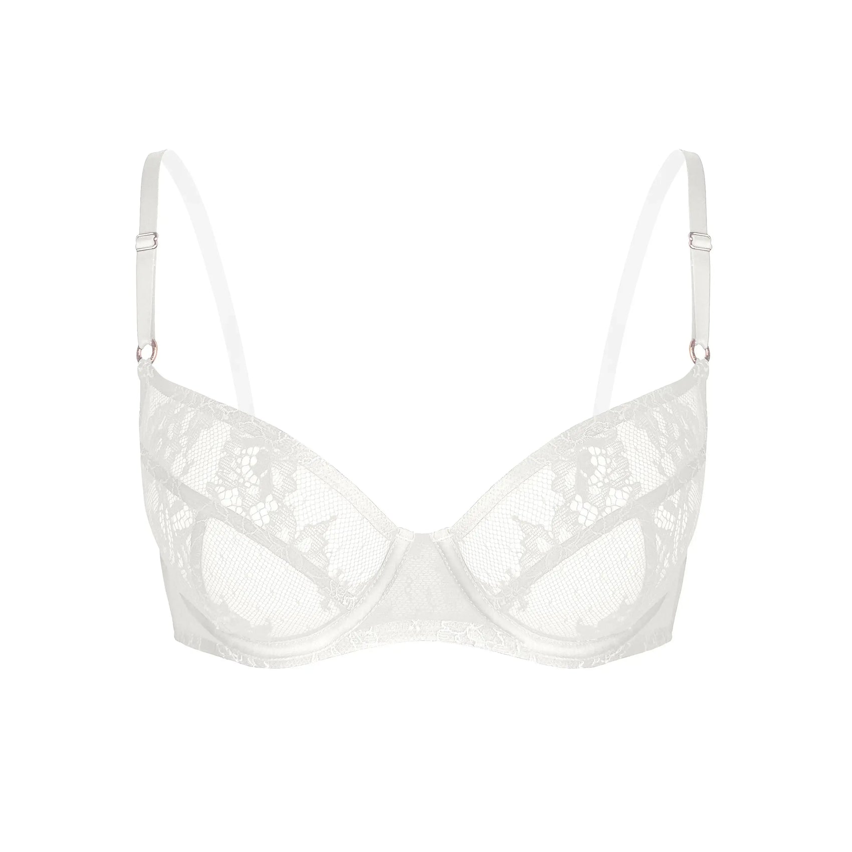 Moonstruck Balconette Bra Crystal - Monique Morin Lingerie