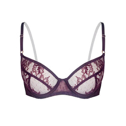 Moonstruck Balconette Bra Velvet