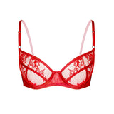 Product thumbnail Moonstruck Balconette Bra Fire Red
