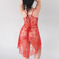 Moonstruck Chemise Fire Red