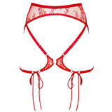 Product thumbnail Moonstruck Lace Harness Fire Red
